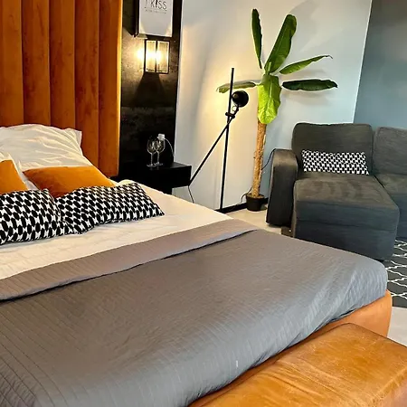 アパート Sunset Apartments Darlowko *