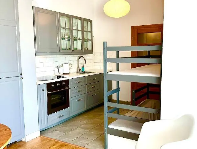 アパート Sunset Apartments Darlowko ダルウフコ