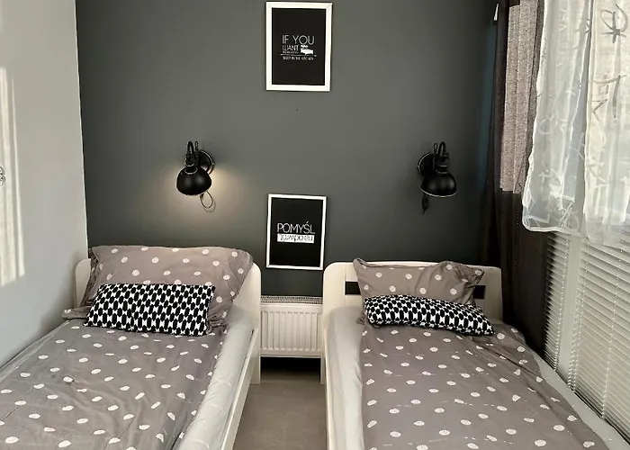 アパート Sunset Apartments Darlowko