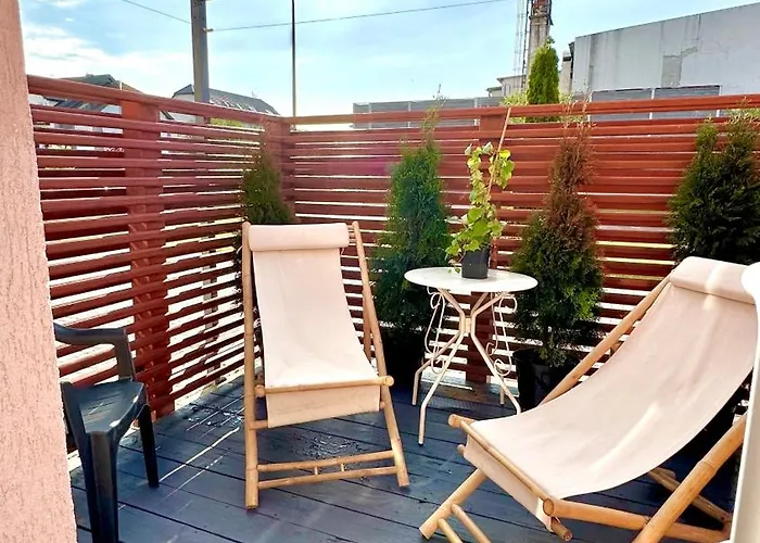 アパート Sunset Apartments Darlowko