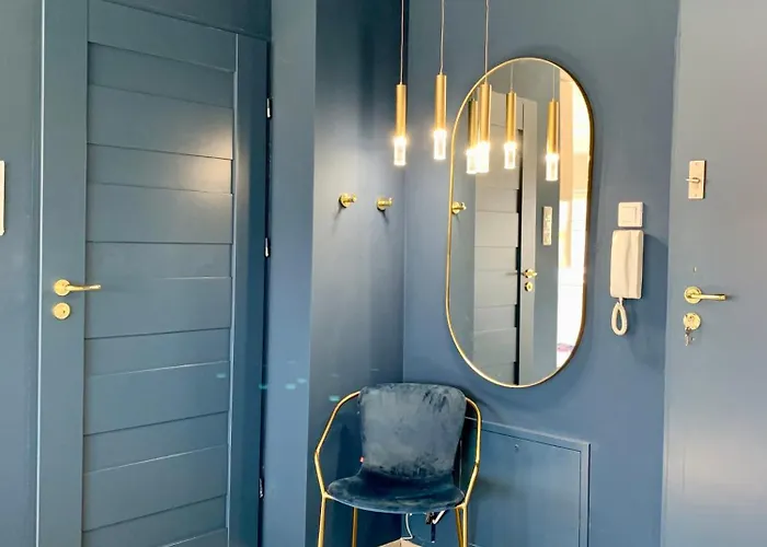 アパート Sunset Apartments Darlowko *