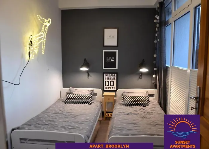 Sunset Apartments Darlowko アパート ダルウフコ